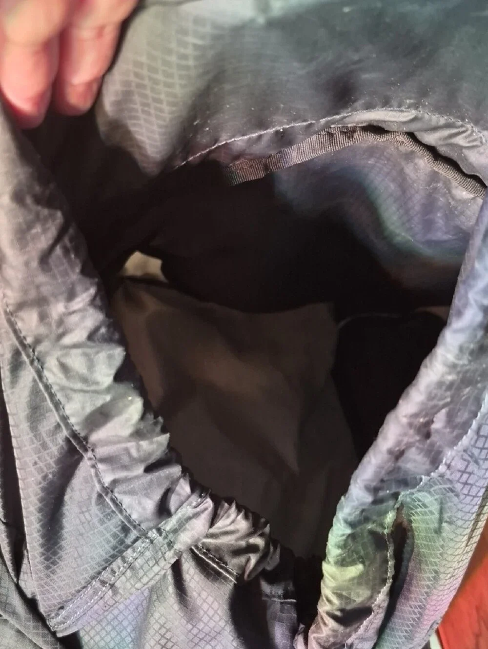 OSPREY Talon 44 Backpack in Black and Gray
